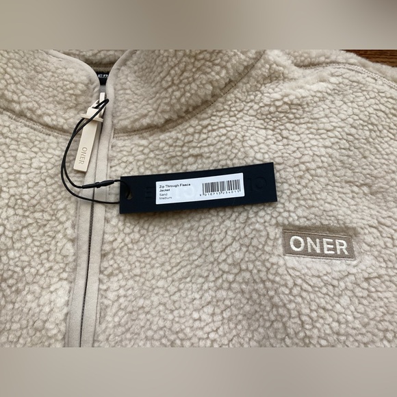 Oner Active Sand Zip Through Fleece Jacket - Picture 7 of 11